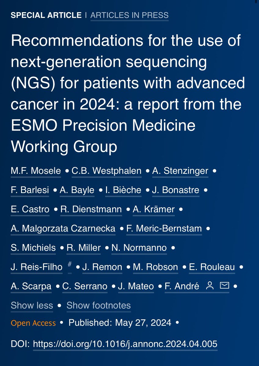 Annals of Oncology tweet media