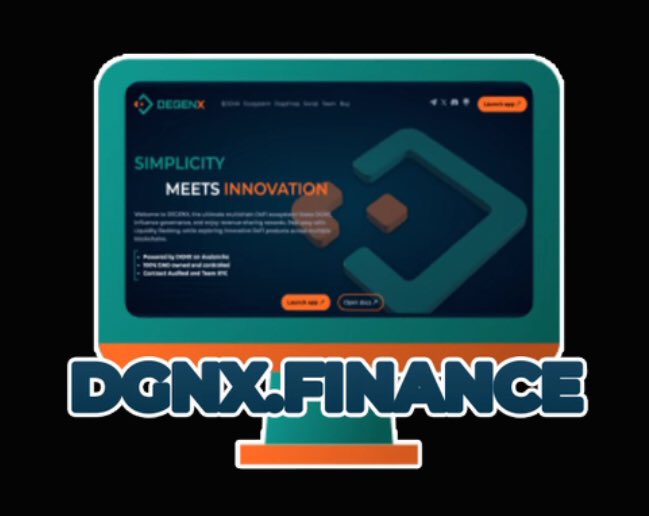 GM CX! 🌤️

#DEGENX StakeX is currently a work in progress. Stay tuned for more updates as we reveal the exciting details and groundbreaking features of this innovative protocol. The best is yet to come!

docs.dgnx.finance/degenx-ecosyst…