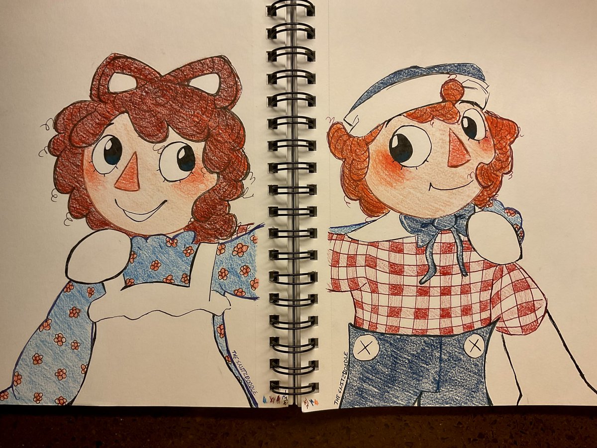 ann & andy 💙❤️ #raggedyann