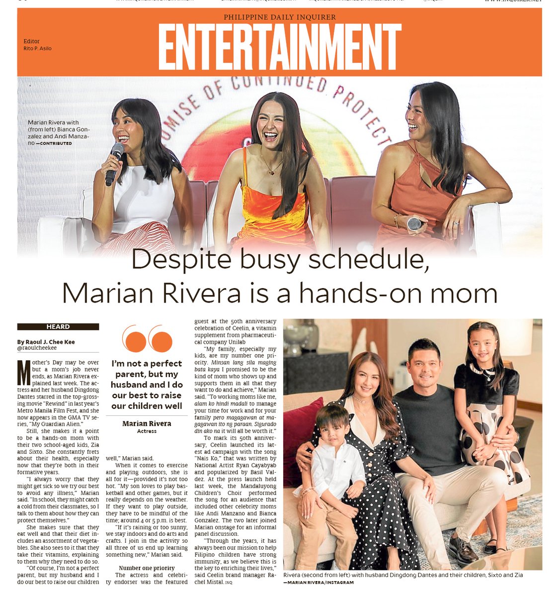 Despite busy schedule, Marian Rivera is a hands-on mom entertainment.inquirer.net/558546/despite… @InqEnt #MarianRivera