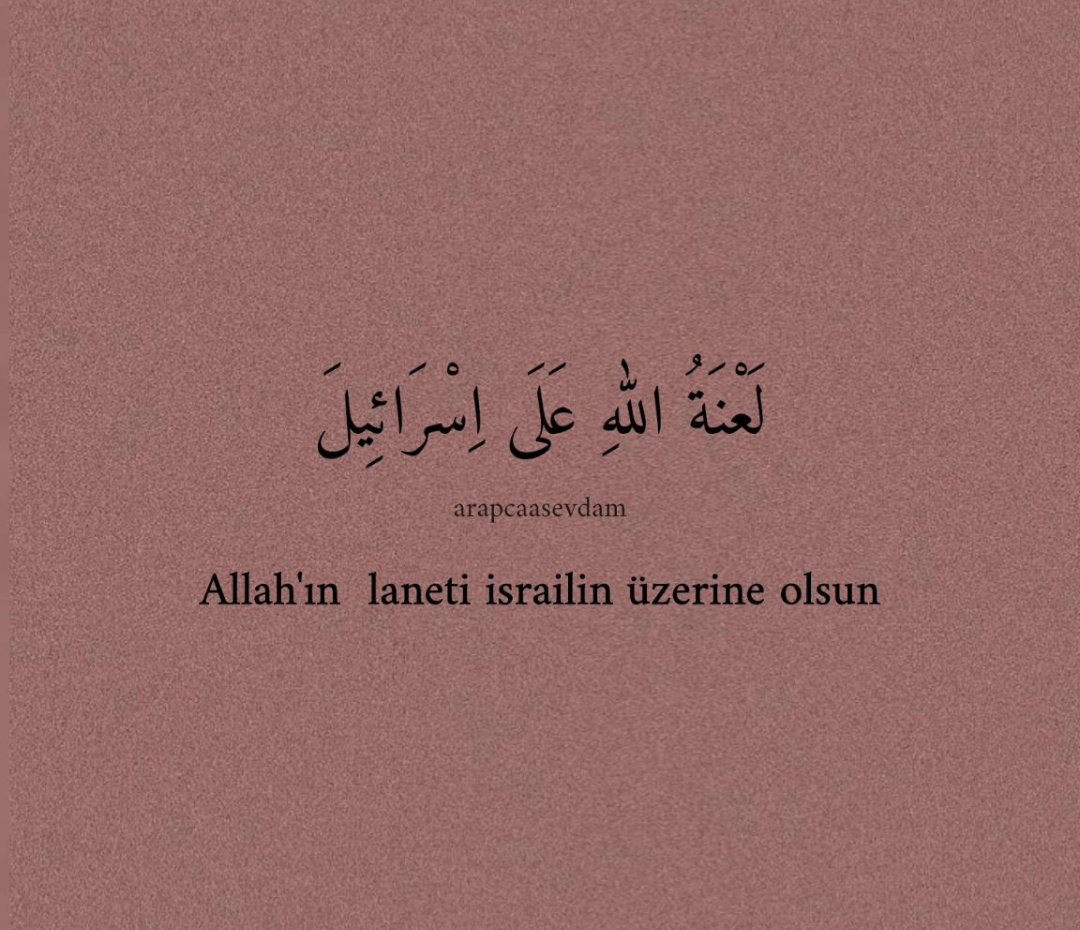 FeritYoluk's tweet photo. لعنه الله على اسرائيل
Allah'ın laneti İsrail'in üzerine olsun.

#Kürecikkapatılsın                     
#Tavuğa 
#RefahOnFıre 
#Suriyeli 
#Yahudiler 
#GazzeKanGölü https://t.co/HrZwPloYAi