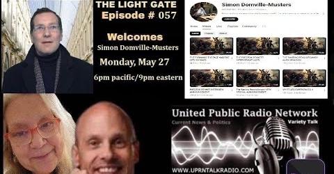 THE LIGHT GATE – Simon Domville-Musters – UFOs and the Extraterrestrial Presence

@PrestonEDennett 
 
Tonight, The Light Gate welcomes experiencer/researcher/podcaster Simon Domville-Musters. Residing in the UK, Simon has experienced UFO encounters, and is working hard to