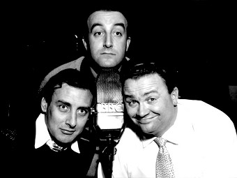 Celebrating #otd 1951, the first ever broadcast of #TheGoonShow under the title 'Crazy People' on BBC Home Service. Reignited the banned Edwardian surreal nonsense of #HGPelissier & #TheFollies 👉bit.ly/3DcqoAo @CultOfBritCom @bbccomedy @goonshowpod @BritComSociety