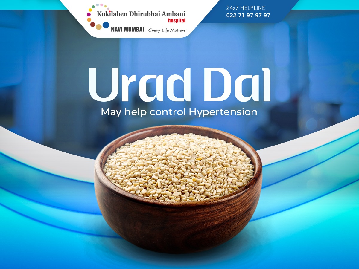 Urad dal's high potassium content prevents blood vessel constriction and regulates blood pressure. Its iron boosts red blood cell production, aiding oxygen supply. As part of the DASH diet, beans and lentils also help manage blood pressure. #UradDal #BloodPressure #HealthyDiet