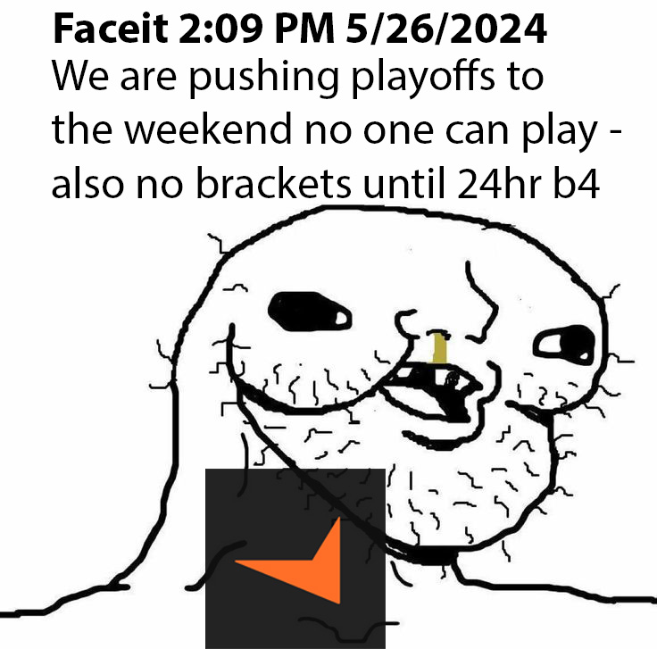 <a href="/ESEA/">ESEA League</a> Instead of making this post you could have just told everyone going to IEM Dallas to go kick rocks.