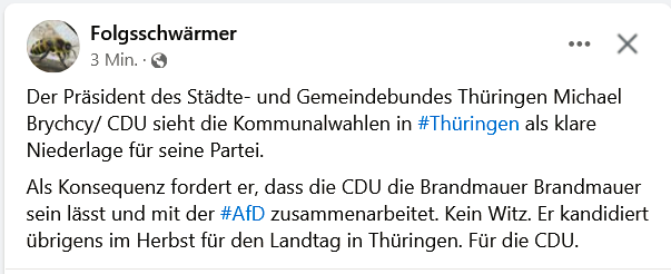 #CDUunwählbar