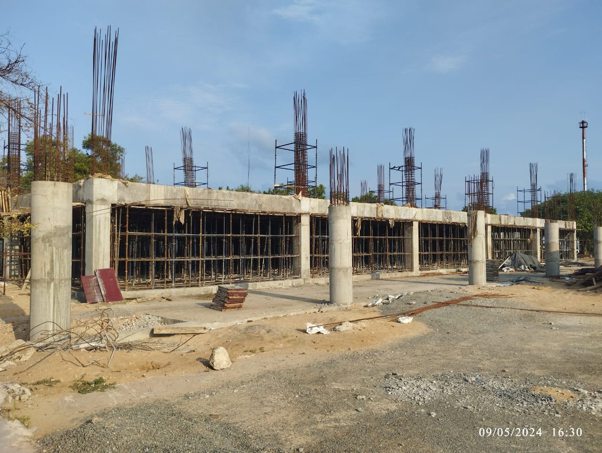 Paradip Port Authority has given various infrastructure works to IPRCL. Many works relate to structures and buildings for Commercial Complex, New Auction Hall etc. work is in progress at Paradip Port area. 
@shipmin_india 
@paradipport
