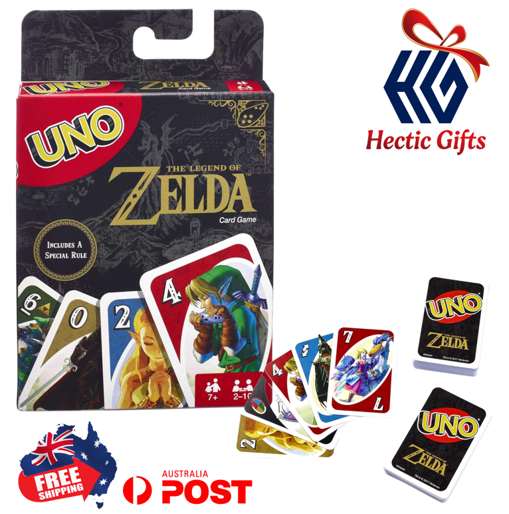 NEW Mattel - UNO The Legend of Zelda Edition Card Game
 
ow.ly/WGAf50PSqeu

#New #HecticGifts #Mattel #UNO #TheLegendOfZelda #SpecialEdition #CardGame #UNOCards #GameNight #FamilyFun #Green #Red #Blue #Yellow #Games #FreeShipping #AustraliaWide #FastShipping