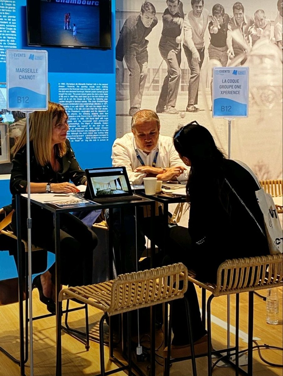 LaCoqueNumeriq's tweet photo. Bon J1 aux #EventsDays du Groupe MeetandCom @CHOOSEMARSEILLE @LINKEUScvb et rdv auj à l' @orangevelodrome
Venez nous rencontrer pour réaliser vos événements innovants à Marseille à La Coque ou à Aix-en-Provence au @Carrefour_innov https://t.co/O3nnBY8i3t