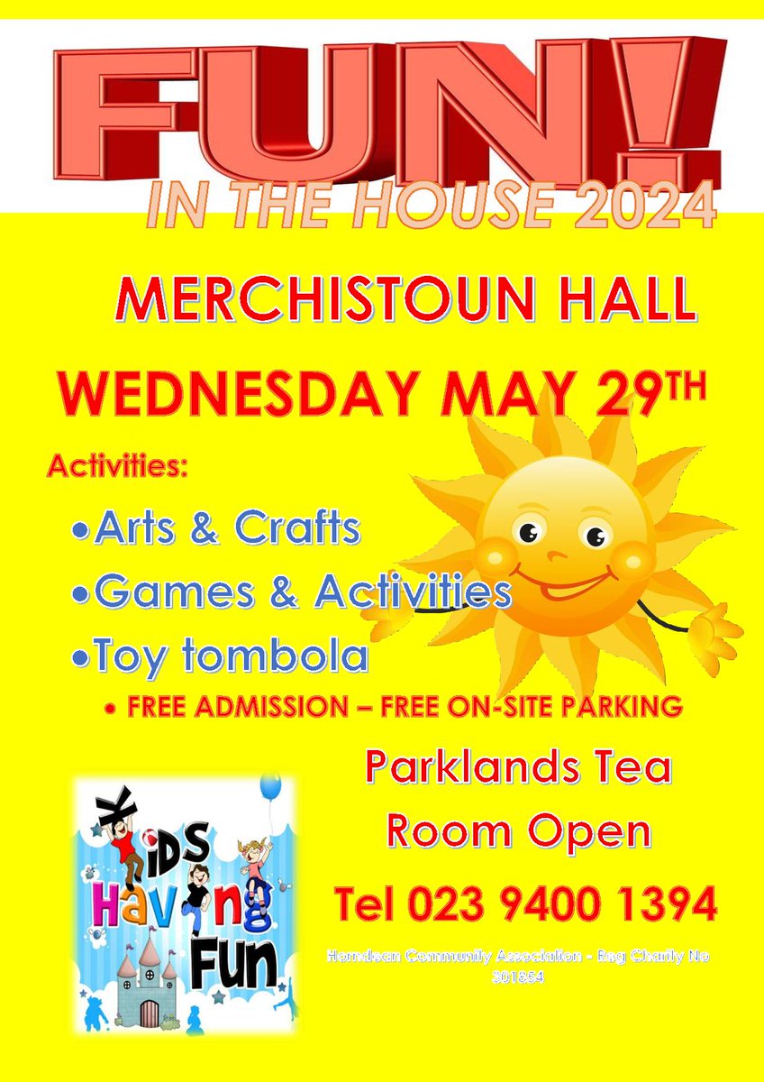 merchistounhall's tweet image. #Mayhalfterm #funforallthefamily #merchistounhall #free #horndean #hampshire