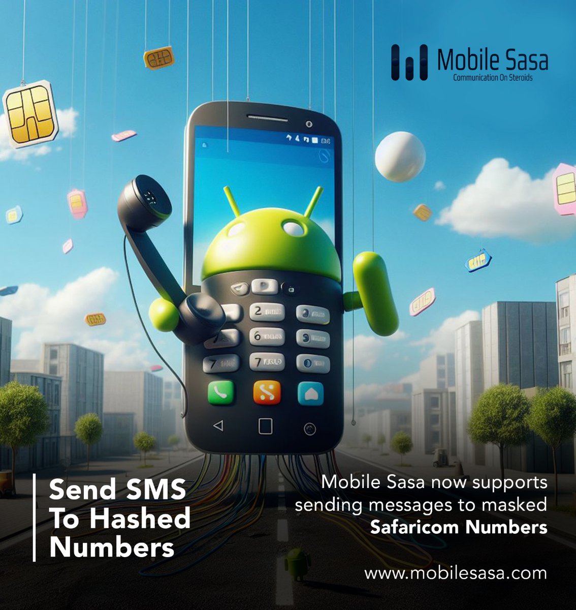 BitwiseDigital's tweet image. Attention! Attention!  IT Professionals! 🚀 Mobile Sasa now supports sending messages to masked Safaricom numbers. Elevate your communication securely with the leading network. Stay ahead With Mobile Sasa #TechInnovations #MobileSasa #ApplyNow mobilesasa.com Click here.