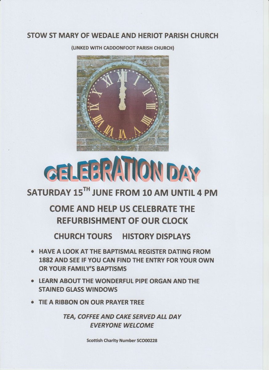 Time for a Celebration Day stow-borders.co.uk/time-for-a-cel…