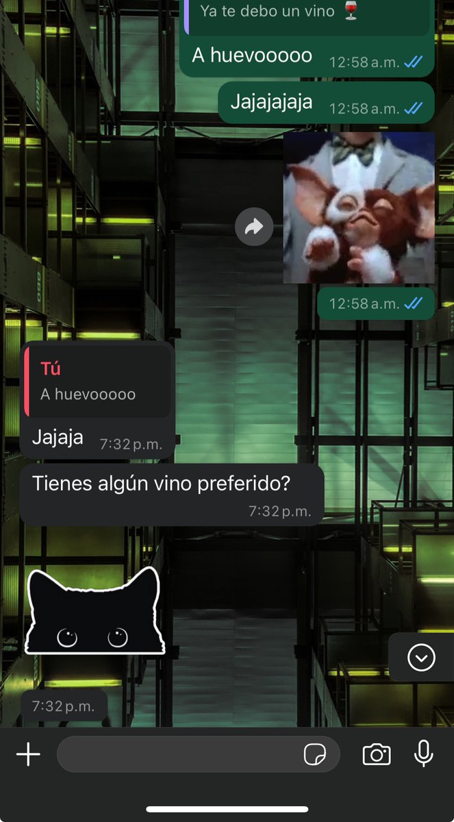 AnoukMV's tweet photo. Obvio que así se debe de conquistarme hahahaha  🍷 https://t.co/Er4eDOrQny