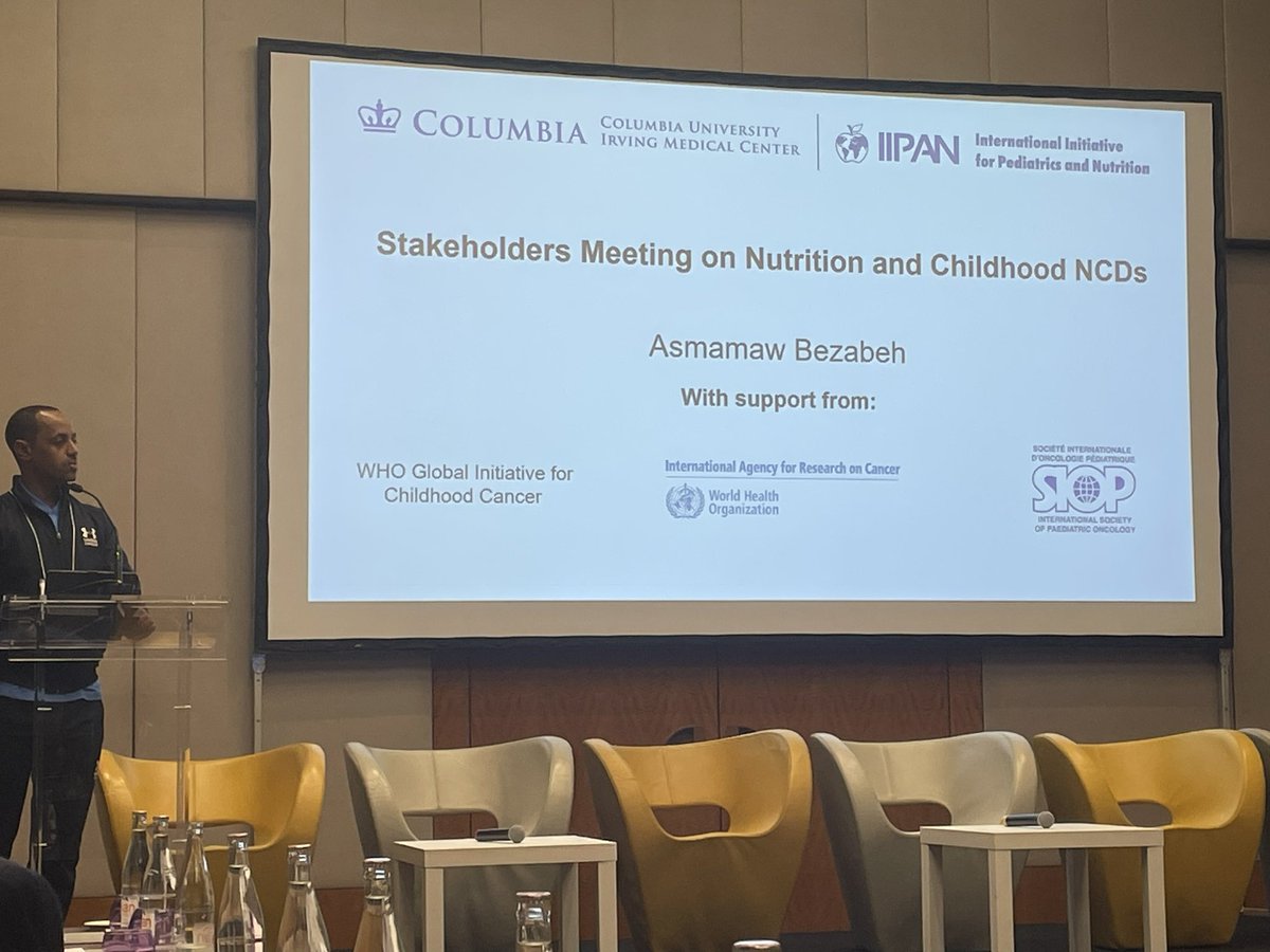 Delighted to attend the inaugural event on nutrition and childhood NCDs organised by Elena Ladas @Columbia and IIPAN with support by @IARCWHO @WorldSIOP #WHA @WHO @wcrfint