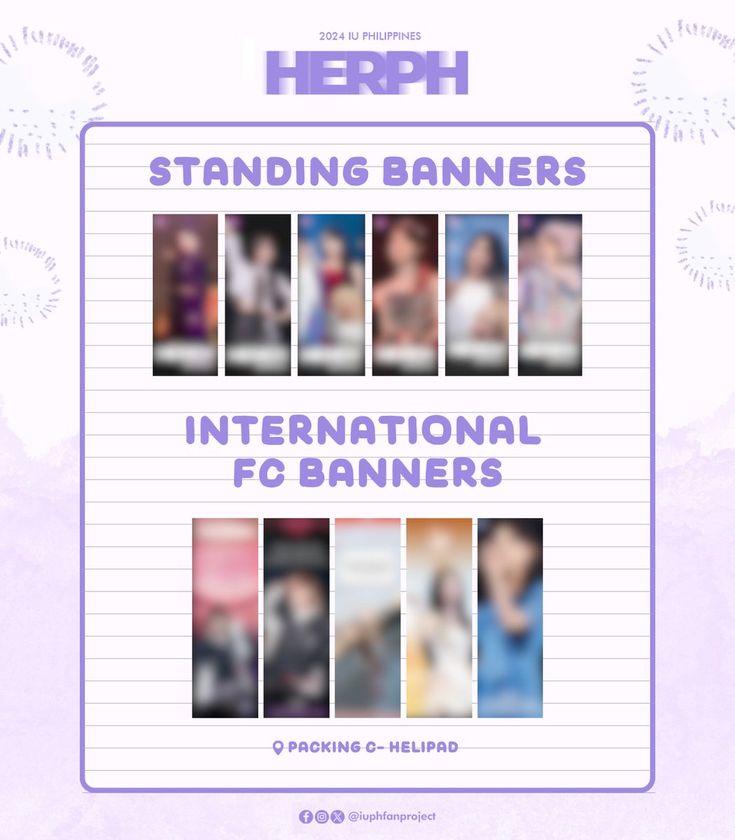 iuphils's tweet photo. Our concert experience isn't complete without these photo op banners! Huge thanks to international UAENA fan clubs who sent their greetings for IU on concert day! https://t.co/357AqMgotw