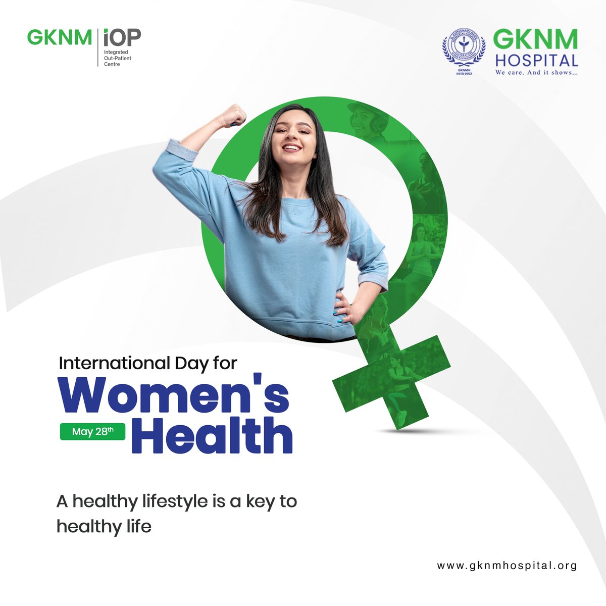 Every woman needs to take the necessary steps for a healthy lifestyle. A holistic and comprehensive approach is needed to achieve better health in #women. #InternationalDayofActionforWomensHealth #May28 #WomensHealth #WomensHealthMatters #GKNM #GKNMH #GKNMiOP #GKNMHospital