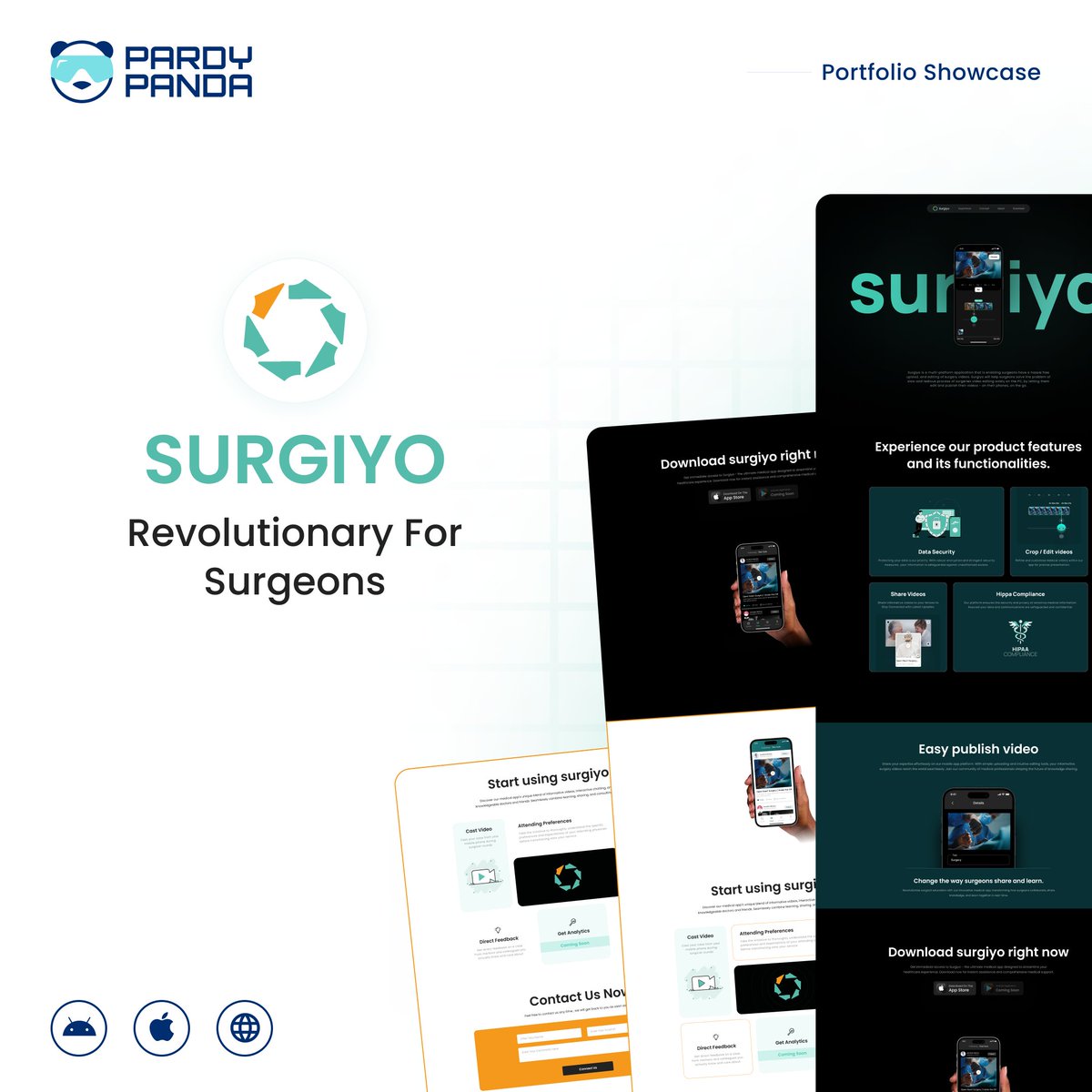 🌟 Introducing Surgiyo: Revolutionising Surgical Excellence! made by Pardy Panda for a client! 🌟

surgiyo.com

#Surgiyo #Innovation #MedicalTechnology #Healthcare #Surgery #PardyPanda #TechTrends #CuttingEdgeTech #DigitalSolutions