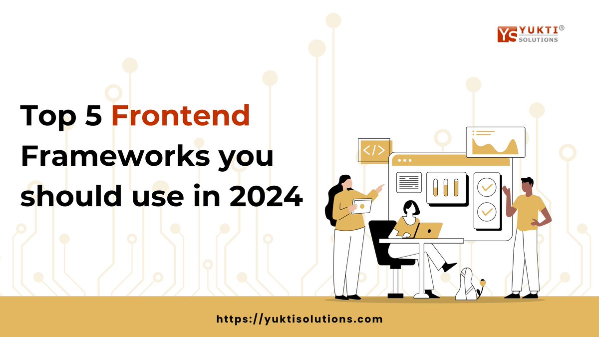 yuktisolutions's tweet image. 💻✨ Choosing the right frontend framework can make all the difference in your web development projects. 

Let&apos;s read our new article that dives into the top 5 frontend frameworks for 2024

Let&apos;s read: yuktisolutions.com/blog/top-front…

#frontend #webdevelopment