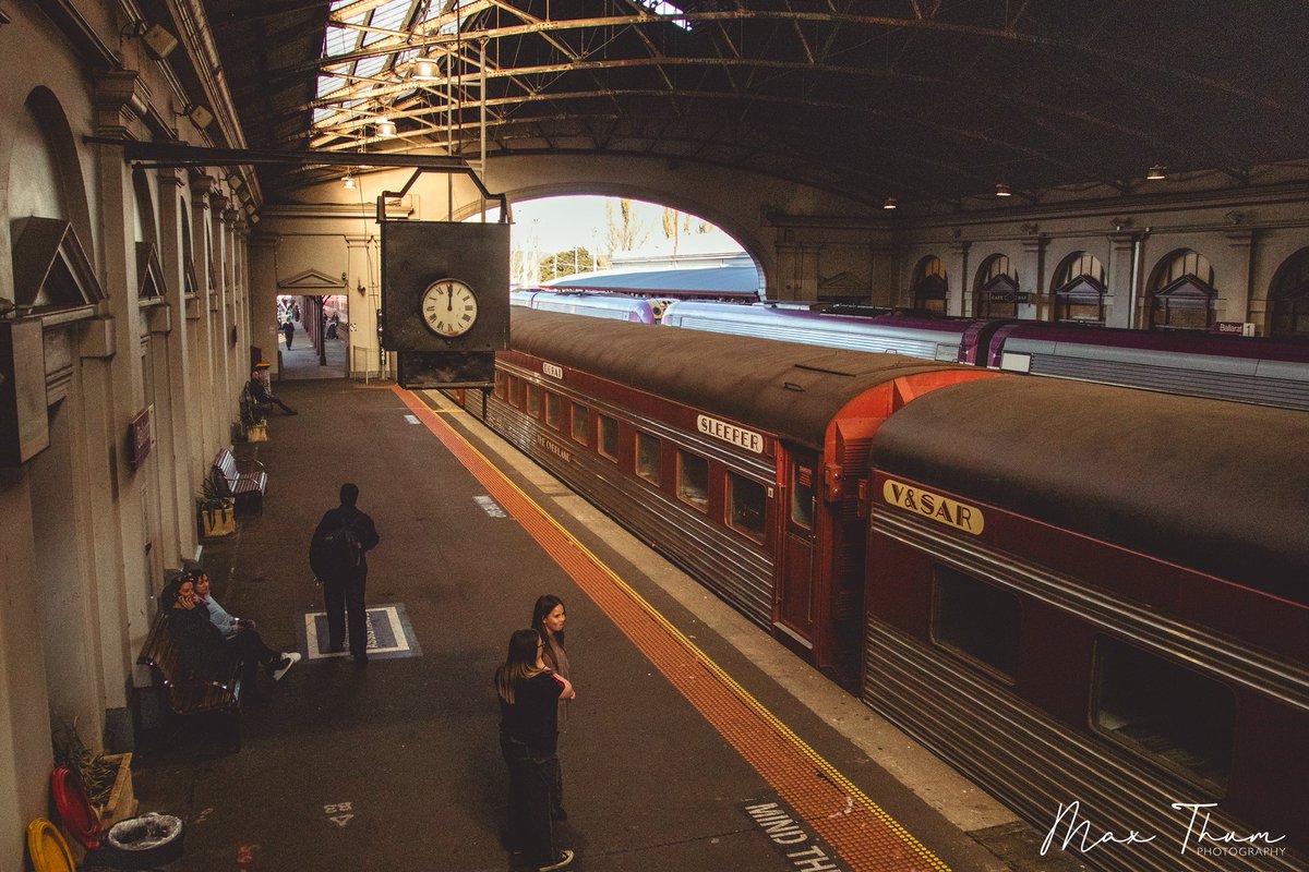 The Overland departs Ballarat Station, bound for Melbourne Spencer Street.

Ballarat, Victoria | May 2024