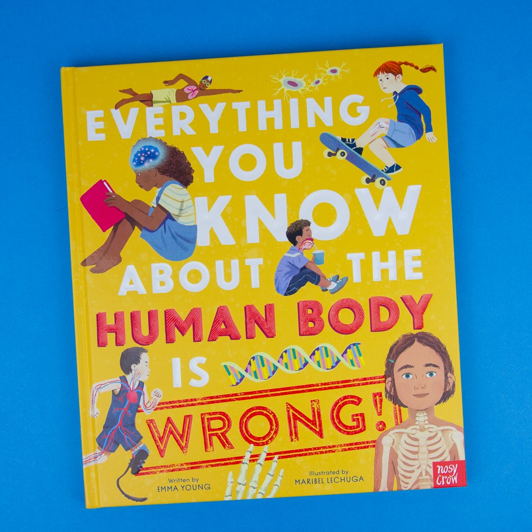 Are you ready to uncover the truth of the human body?🕵🏻‍♀️ Discover how everything you think you know about the human body is actually untrue in this ingenious book🫀🧠 Get your copy of Everything You Know About the Human Body is Wrong!📚: ow.ly/oCwt50RAtqb @EmmaELYoung