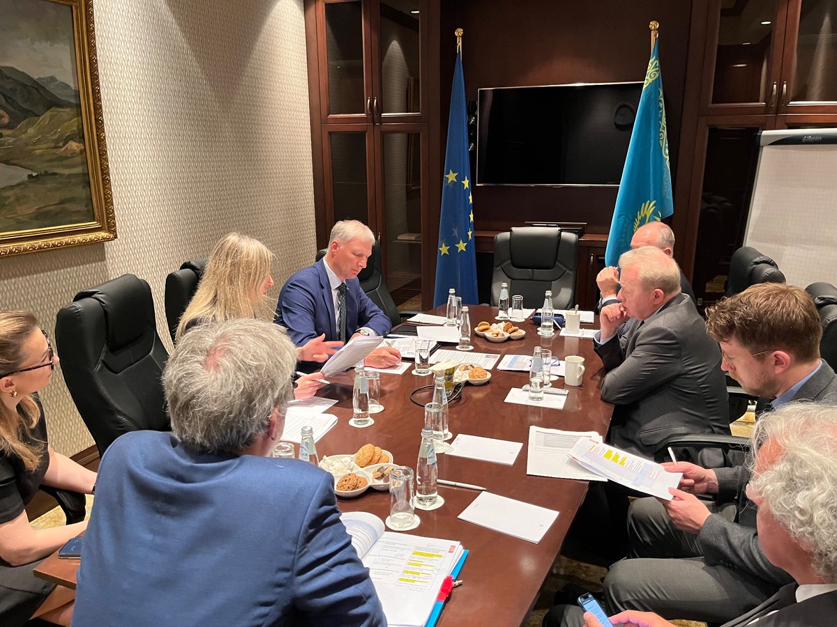 Thank you Ambassador Jankauskas for your warm welcome to Kazakhstan 🇰🇿 Over the coming days, I hope to build on your good work by strengthening our important EU-Kazakhstan relationship in agriculture and trade.
