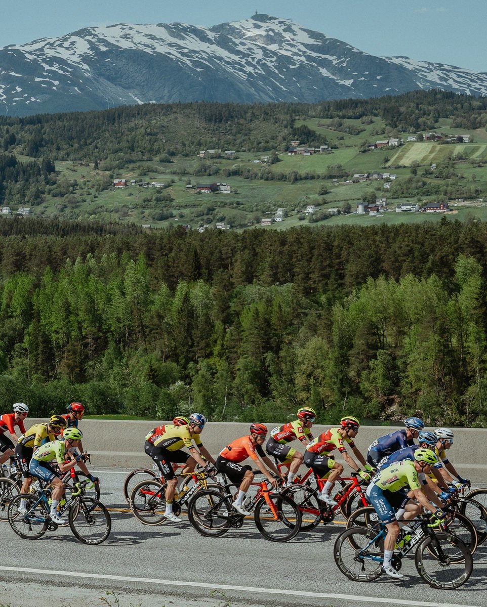 tourofnorway's tweet photo. Straight out of a postcard, right Wout? 😍🏞️

#ToN24

📸 Szymon Gruchalski https://t.co/SYpkYPgBIm