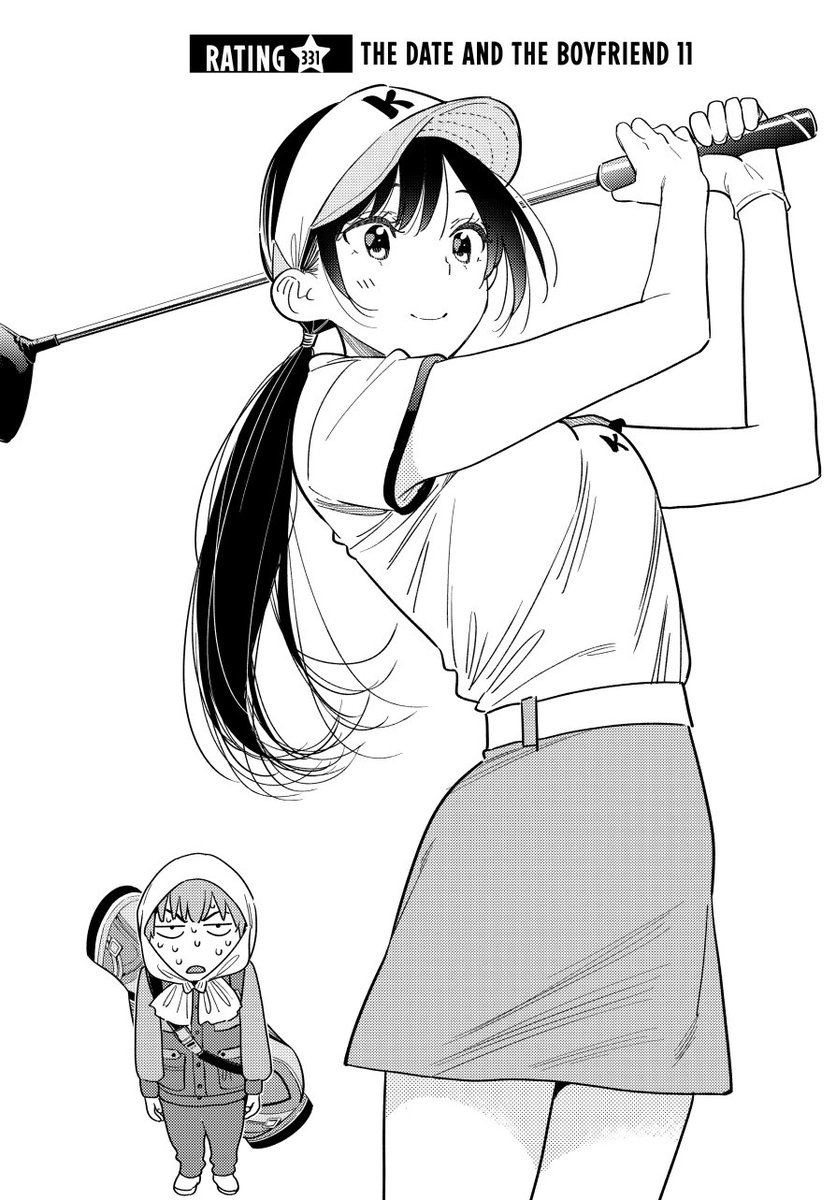 Rent-a-Girlfriend's latest chapter is out! 💕RATING 331 THE DATE