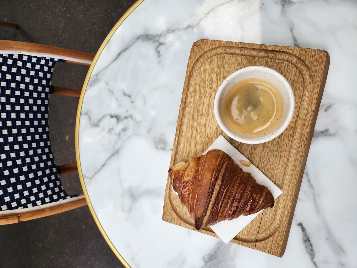 Woke up in Paris. Had the best croissant of my life.