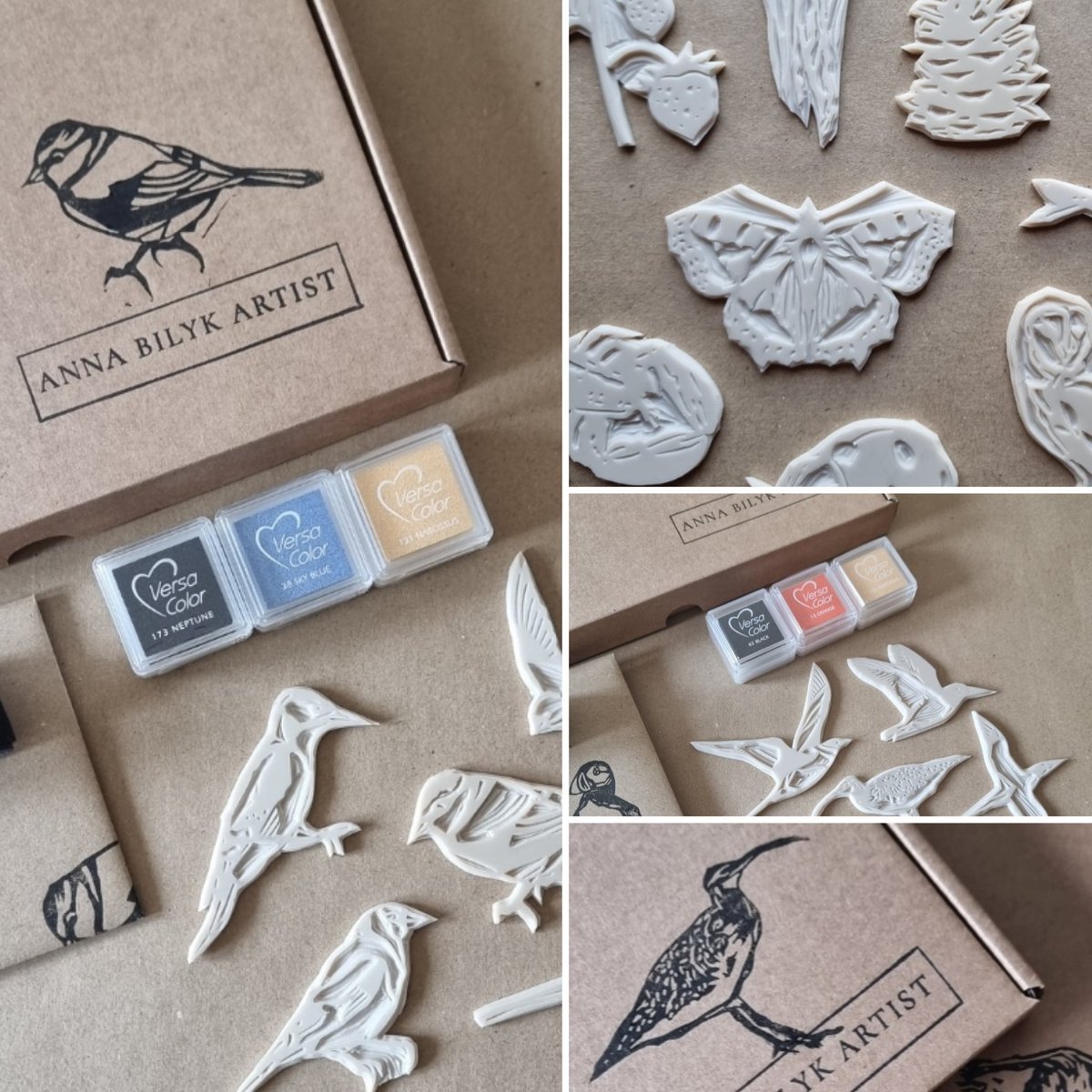 AnnaBilykArtist's tweet photo. Morning - all rubber lino stamp Kits &amp; Collections available in shop !!! Garden Birds, Seabirds, Sealife, Woodland, Butterflies &amp; Spring Flowers 💛
https://t.co/xukT4tRYXz
@BritishCrafting
#earlybiz #ukgiftam #shopindie #stamps #crafting https://t.co/dgm4ACGo58