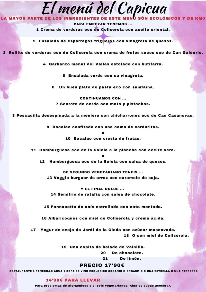 Bon dia bona gent!

Com se us presenta la setmana?

Nosaltres aquesta setmana celebrem <a href="/BenvingutsPages/">Benvinguts a Pagès</a>!

Unes jornades per apropar la nostra pagesia a casa vostra...

Us ho perdreu?

#FemUnCapicua?