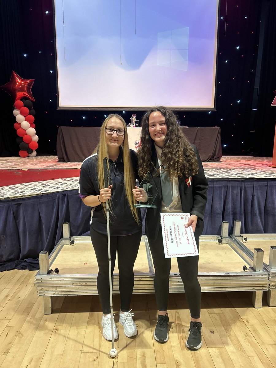 ✨✨JUNIOR SPORTS PERSONALITY OF THE YEAR✨✨. A huge well done to the incredibly talented Amelie Chomczuk  ⚽️🤩. <a href="/BraesHigh/">Braes High School</a> <a href="/BraesPE/">BraesPE</a>