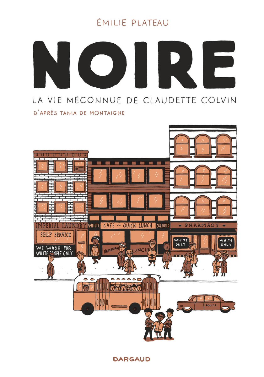 #31ChallengeBDMC #J28
Une biographie d'une célébrité que je ne connaissais pas
Quelques mois avant Rosa Park, cette adolescente noire de 15 ans refusa elle aussi de céder sa place à une femme blanche dans un bus. Une 'vie méconnue' mais un symbole fort aux US. @CloueThomas