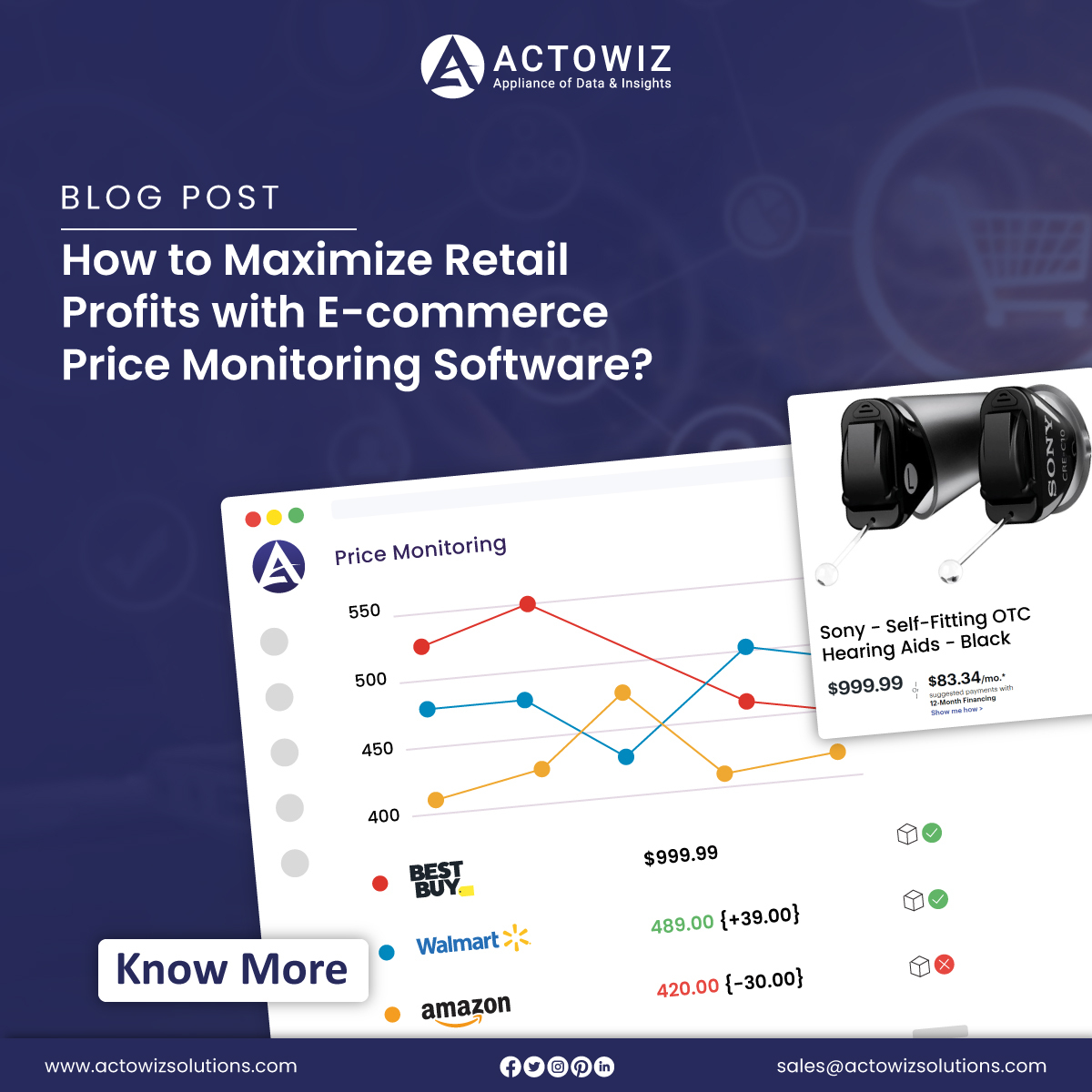 Discover how #ecommercepricemonitoringsoftware can help retailers optimize pricing strategies enhance competitiveness & maximize profits effectively. actowizsolutions.com/retail-profits… #RetailProfits #EcommercePricingScraping #EcommercePricingScraper #actowizsolutions #usa #uk #uae