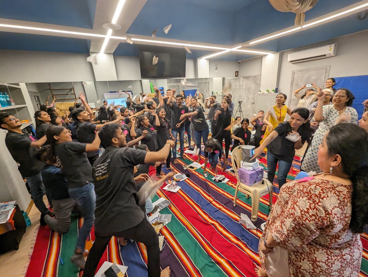 Our Playworker Unnati Series has been rolled out! This is designed to build our team into #Playworkers. We are determined to #MainstreamPlay in India. Building a #Playful community centre is one of our ways to percolate #Play everywhere. @Toybank - #DevelopmentThroughPlay