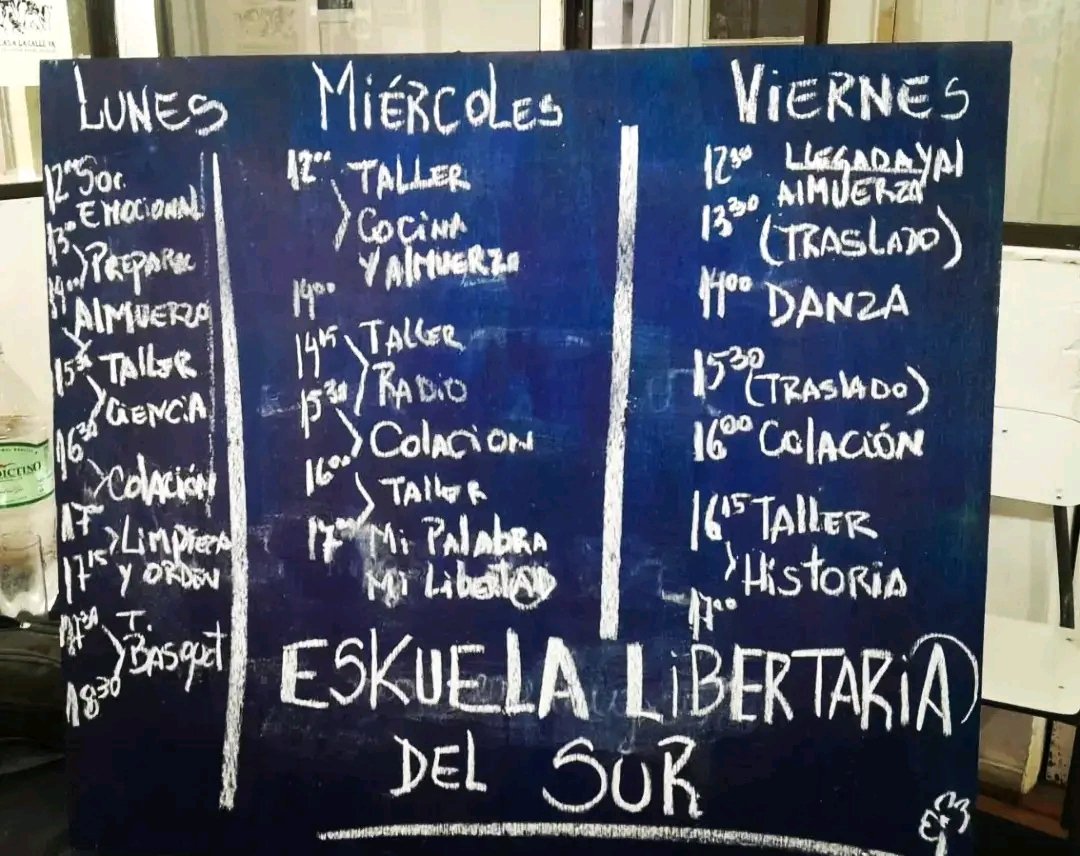 «En los procesos pedagógicos libertarios, la relación educativa debe posibilitar la libertad de la persona para actuar y tomar decisiones desde la percepción de sus propias necesidades y la interdependencia con el otrx.