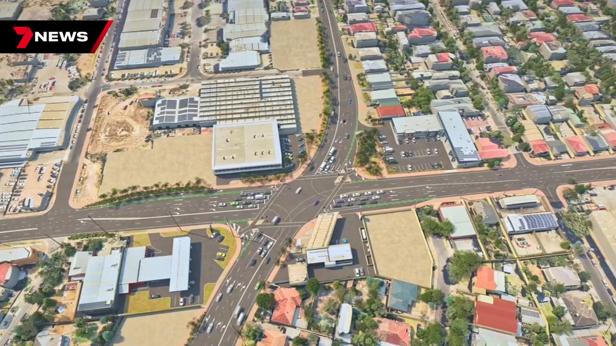A notorious Grange Road intersection is in line for a major makeover. The $90 million upgrade will remove the existing intersection and realign Holbrooks Road and East Avenue at Beverley with plans to boost pedestrian access. Details in 7NEWS Adelaide at 6pm. #saparli #7NEWS