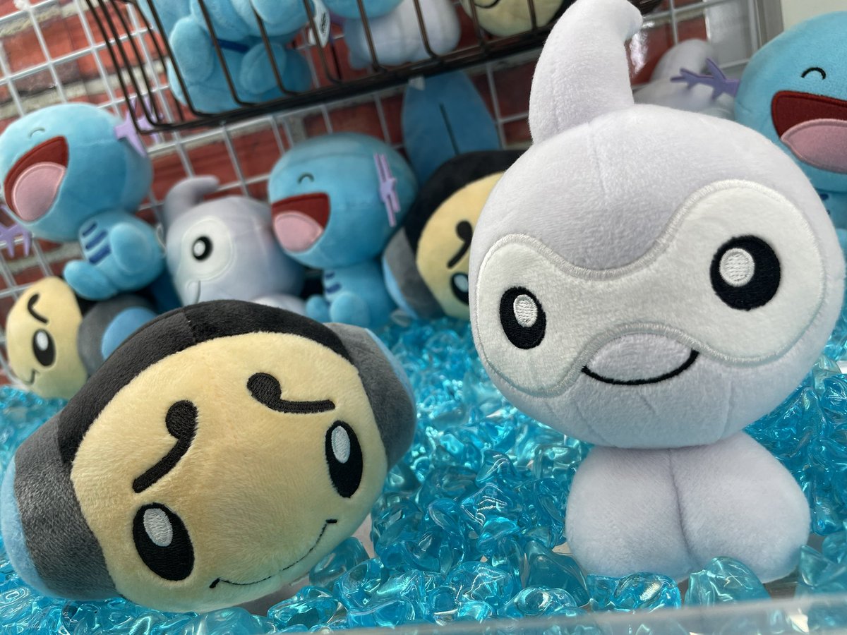 GiGO_shimokita1's tweet photo. #ポケットモンスター ぬいぐるみ~ #ウパー ・ #ポワルン ・ #オタマロ ~
本日入荷いたしました💧💦
#下北沢 #ゲーセン #クレゲ #新入荷 #プライズ #ゲームセンター #ポケモン #Pokemon #pokémon #ポケモンプライズ #Wooper #Felino #Axoloto #Castform #Formeo #Schallquap #Tympole https://t.co/jacgRii8S8
