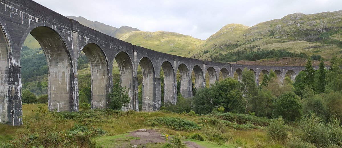 #AlphabetChallenge #WeekV V is for Viaduct at Glenfinnan