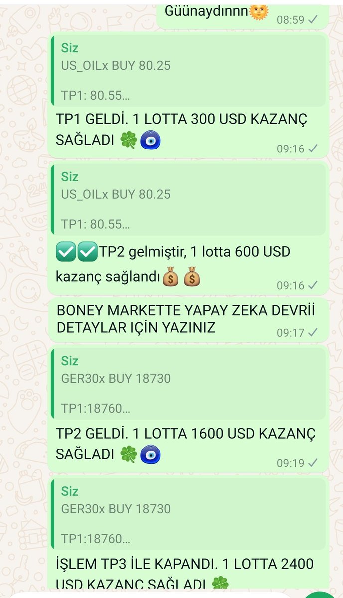 Biz böyle başladık güne... yakında yatırımcılarla para böyle yinir videosu çekeceğiz 😂💲💸🌞
#ForexMarketUpdate #forexsignal #forextips #forexsinyal #dax #German