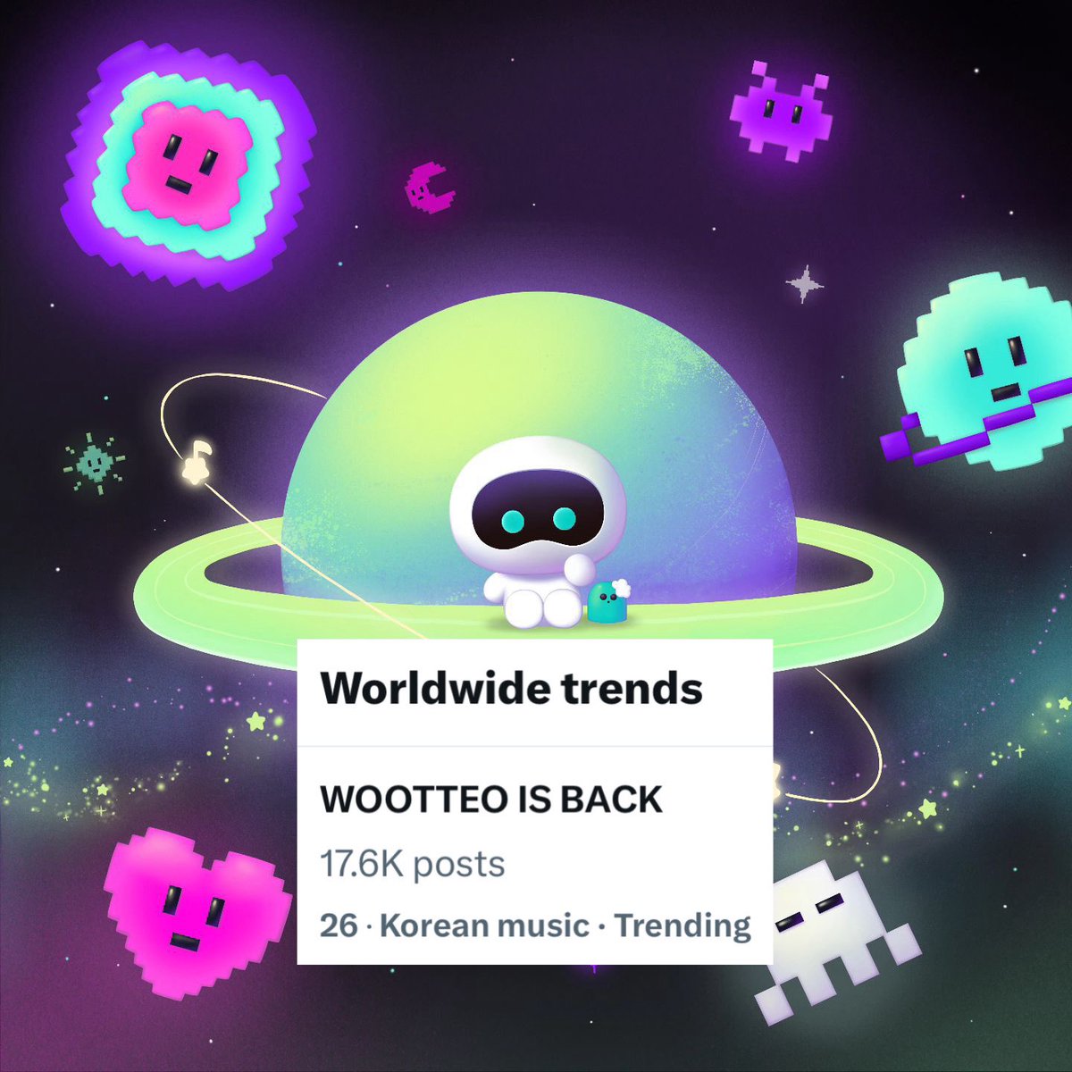 240528 Worldwide Trends 🌏 26. WOOTTEO IS BACK (17.6K posts) D-15 UNTIL JIN RETURNS #15DaysToMeetJin #TheReturnOfTheAstronaut