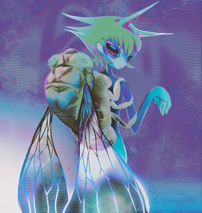 astrosan's tweet photo. molting 🪲 https://t.co/2NHWpaUXuU