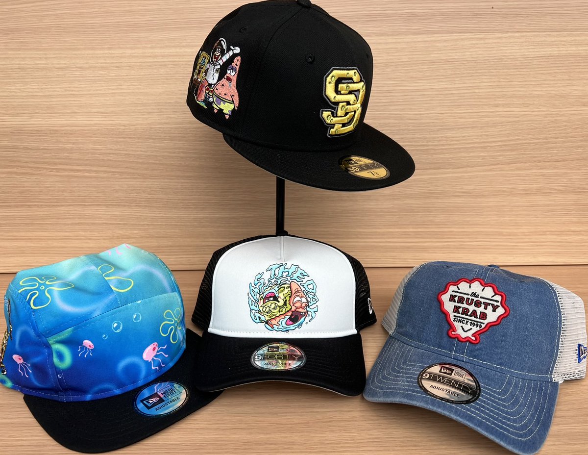 ニューエラ　スポンジボブコラボ ニューエラ スポンジボブ コラボキャップ