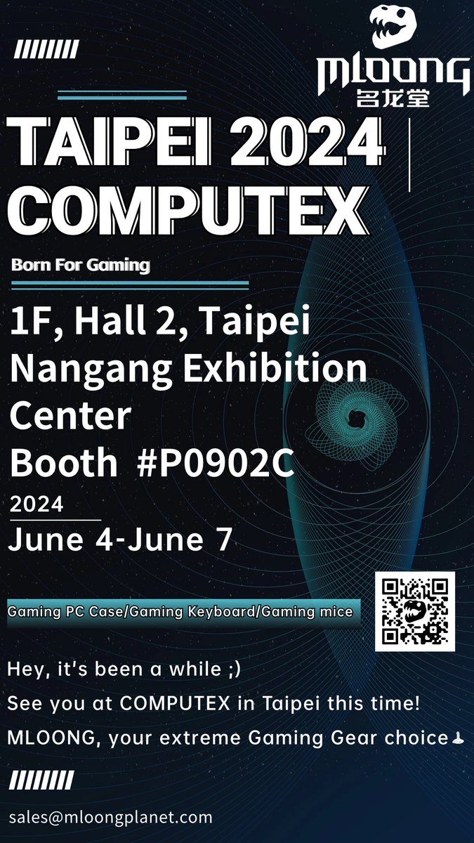 🦖Meet with us!
#COMPUTEX #PCGAMING #GAMINGGEAR