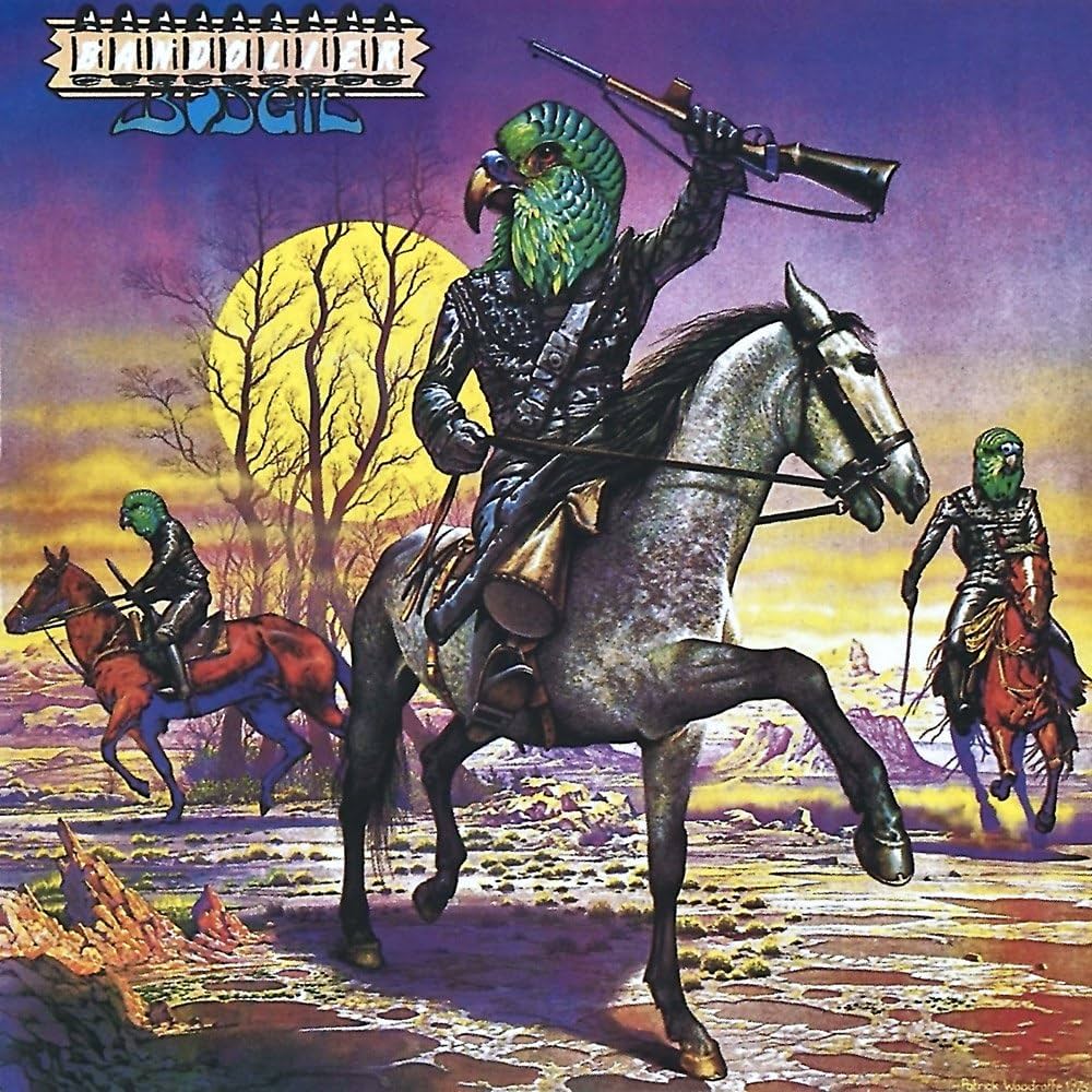 #馬ジャケ貼ろうぜ
［Bandolier］Budgie
馬ジャケ？インコジャケ？