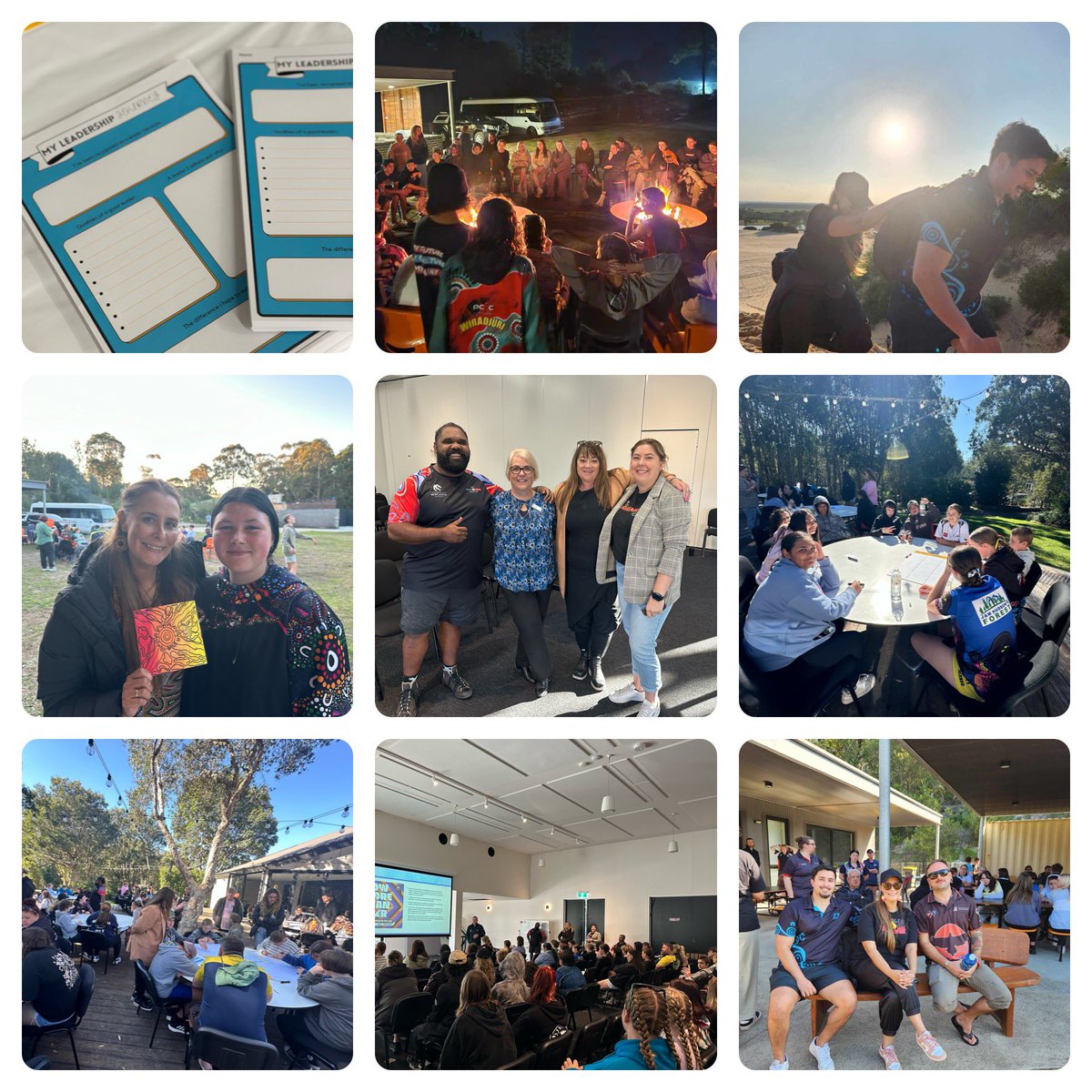 The last few days have been incredibly rewarding. Aboriginal Student Leadership Camp at Murrook Cultural Centre on Worimi Country. Thank you to Uncle John, Justin, Leigh Ridgeway for the beautiful Welcome to Country.
Working with the incredible DELs over four principal networks