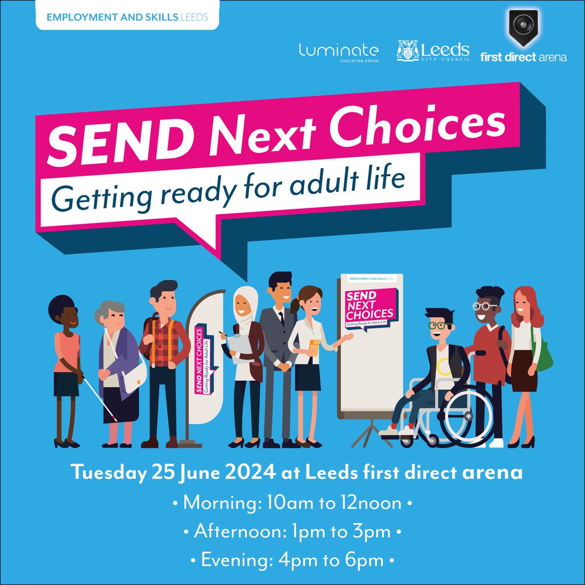 The MMPS Workforce Development Team and Career Champions will be attending #SEND24 at <a href="/fdarena/">first direct arena</a> to represent our department and showcase the various opportunities available. 💼

Over 60 exhibitors are attending and free tickets can be booked at: bit.ly/SEND2024.

#MMPS