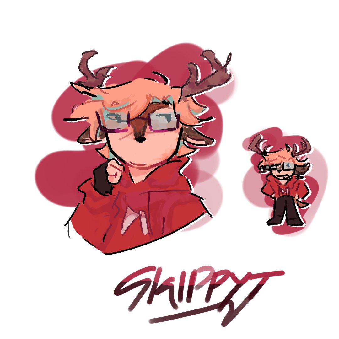 yahwoo_'s tweet image. skippy t as deer yippe :33
#nonamesmp #skipthetutorial