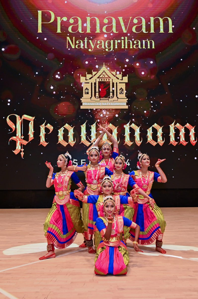 Glimpses of cultural event 'Prayanam 2024' organized by Pranavam Natyagriham, Kuwait and inaugurated by Shri Nikhil Kumar, SS (Culture) @indembkwt. On this occasion, classical #Indian dance forms of Bharatnatyam and Odissi were performed by talented students.