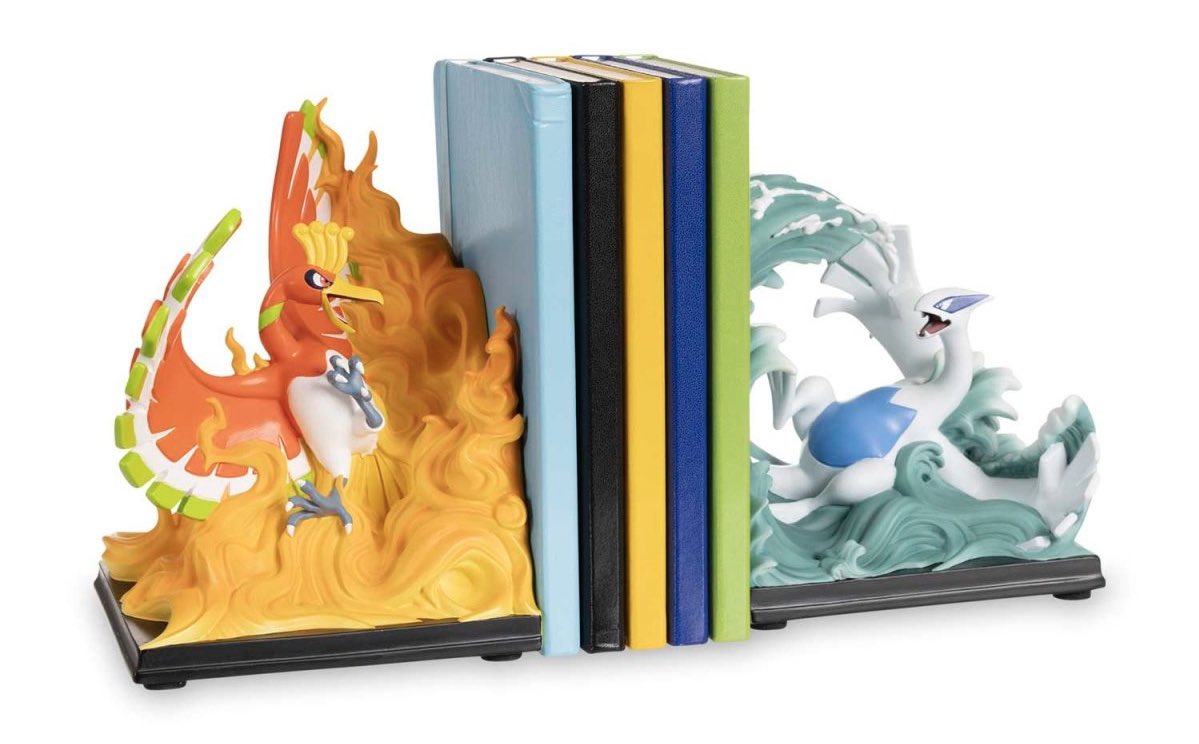 Pokeshopper Update: The new Pokémon Center Ho-Oh and Lugia bookend figurines have now been revealed for the first time Pokeshopper.net