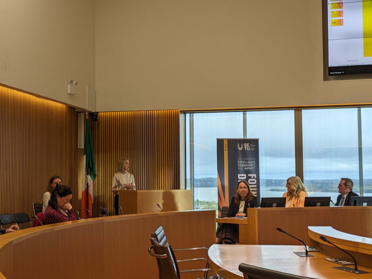 Ken McCarthy (@kenmccarthy7) on Twitter photo SETU president Professor Veronica Campbell speaking at the Foundation Day 2024 day in the spectacular Wexford County Council offices. <a href="/SETUIreland/">South East Technological University</a> SETU president Professor Veronica Campbell speaking at the Foundation Day 2024 day in the spectacular Wexford County Council offices. <a href="/SETUIreland/">South East Technological University</a>